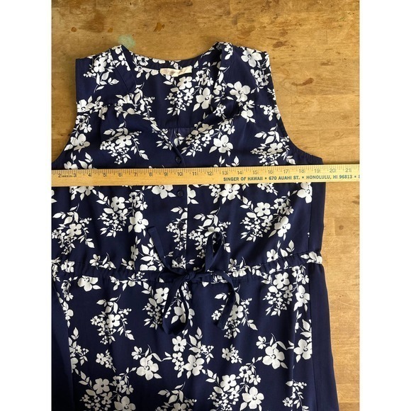 41Hawthorn Dress Womens‎ Medium Floral Sleeveless Summer - Picture 6 of 8